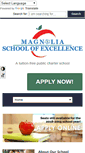 Mobile Screenshot of magnoliacharter.org